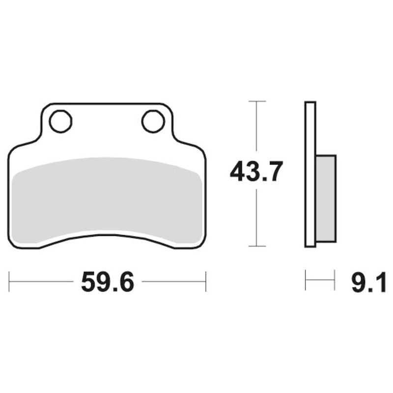 Sbs Bromsklossats Ceramic Big Max