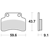 Sbs Bromsklossats Ceramic Big Max